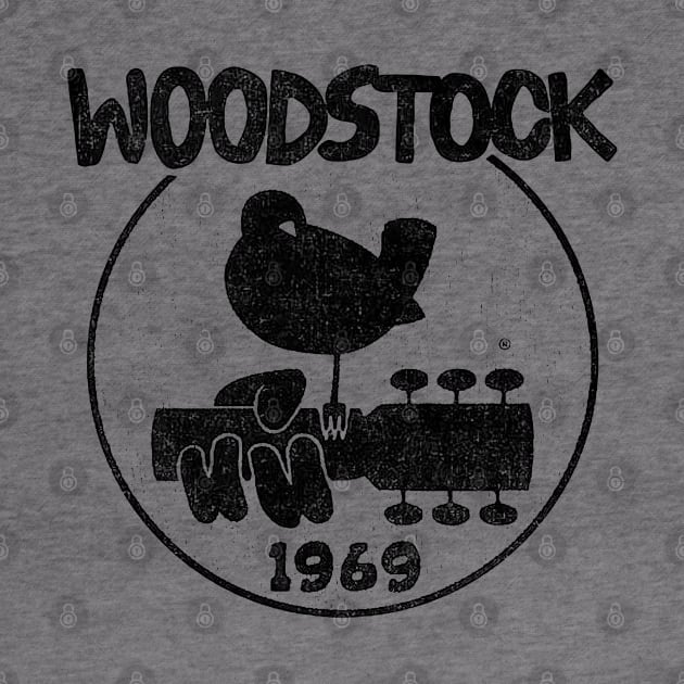 WoodStock 1969 by H Black Ink